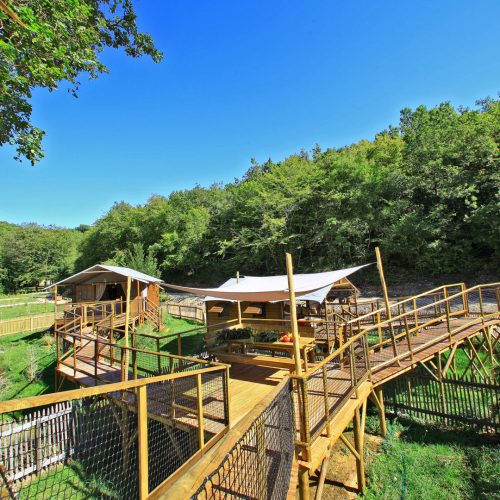 camping perigord vacances cabane lodge l Palenqua 7